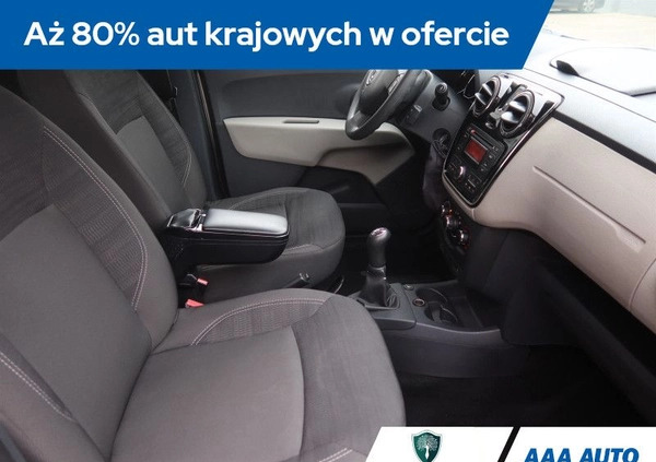 Dacia Lodgy cena 35000 przebieg: 157255, rok produkcji 2015 z Prochowice małe 121